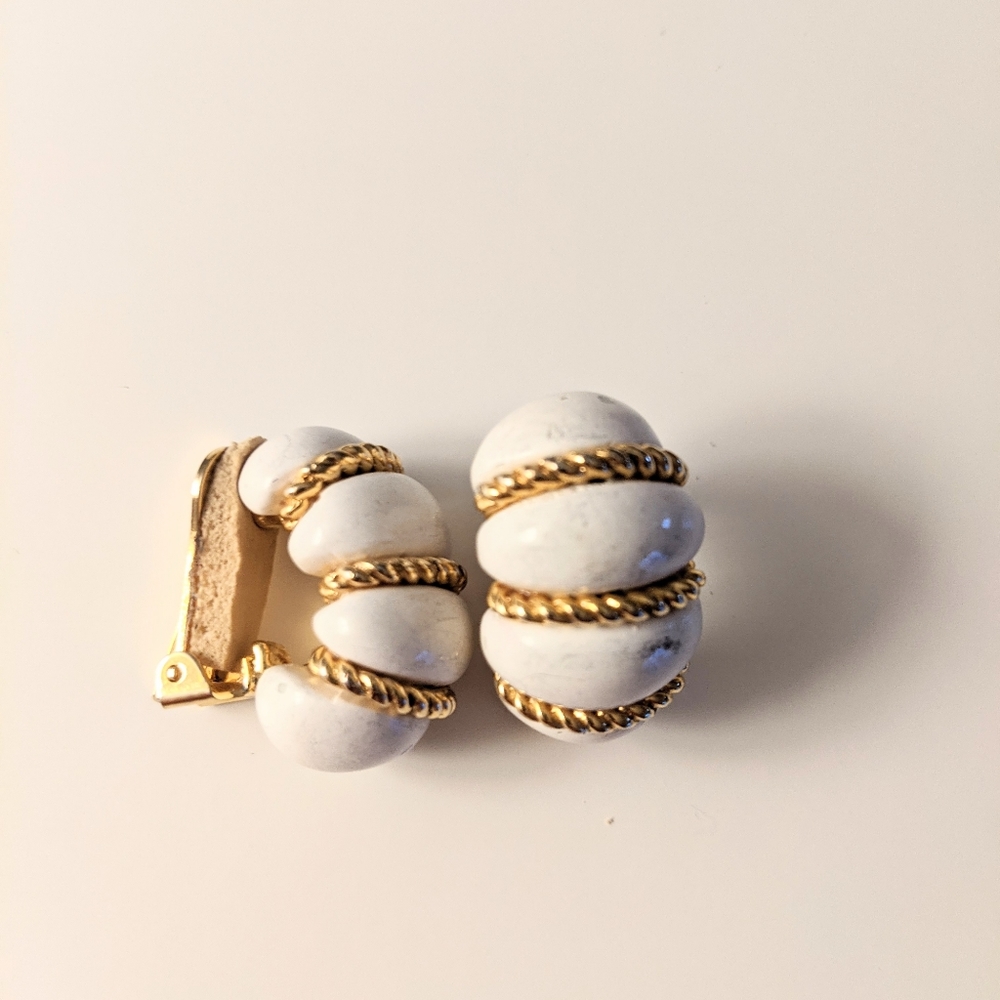 Ear clips vintage 1980ties